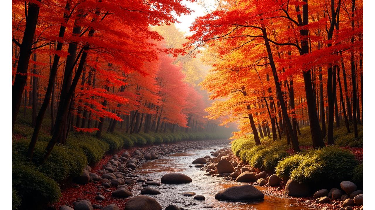 내장산 단풍 절경